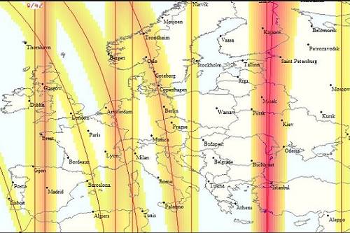 Astrologisk Geografisk horoskops analys Astrologisk Geografisk horoskops analys